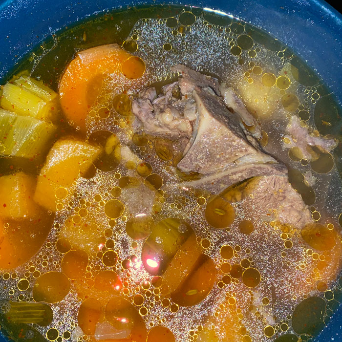 The Pinto Post | Recipes - Bone Broth Soup for the winter: Here is a quick bone broth soup recipe for the winter. Get your blankets and a warm bowl of this broth. SORTED.